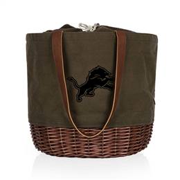 Detroit Lions Canvas and Willow Basket Tote  
