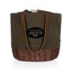 New York Jets Canvas and Willow Basket Tote