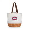 Montreal Canadiens Canvas and Willow Basket Tote