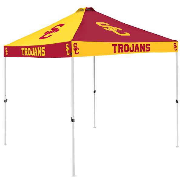 USC University of Southern California Trojans 9 X 9 Checkerboard Canopy Shelter Tailgate Tent