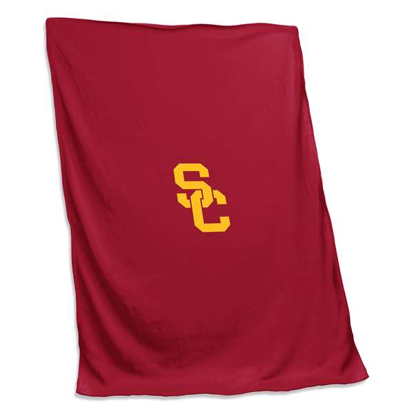 USC University of Southern California TrojansSweatshirt Blanket - 84 X 54 in.
