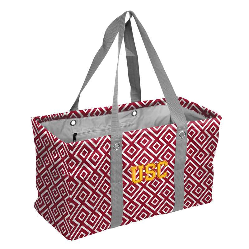 USC University of Southern California Trojans  Double Diamond Picnic Caddy