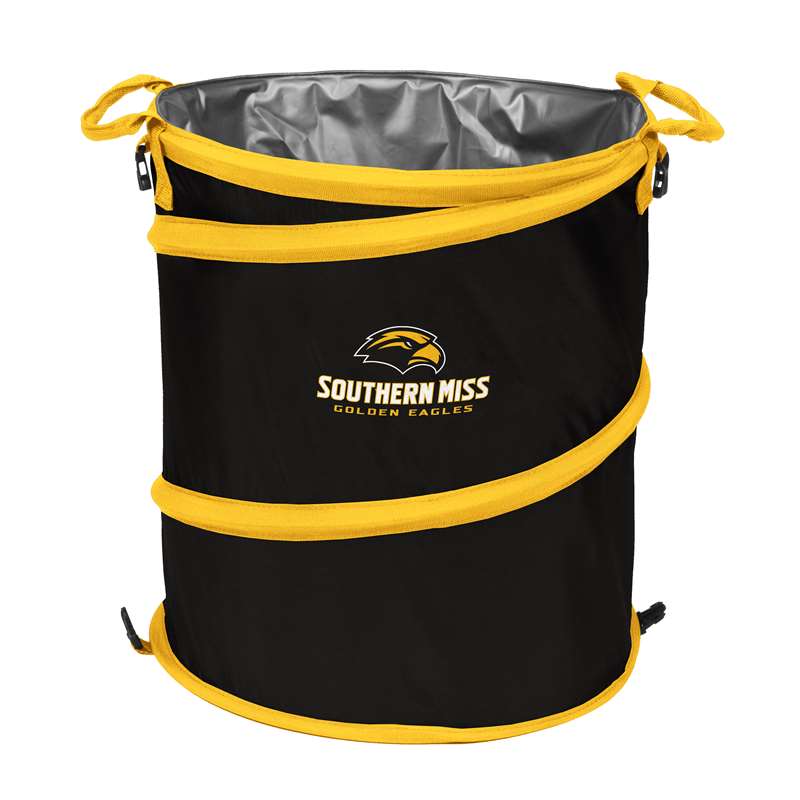 Southern Mississippi University Collapsible 3-in-1 Cooler, Trach Can, Hamper