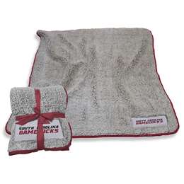 University of South Carolina Gamecocks Frosty Fleece Blanket 60 X 50 inches