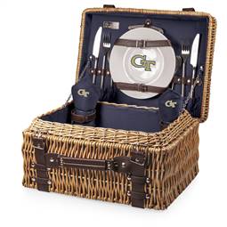 Georgia Tech Yellow Jackets Champion Picnic Basket  