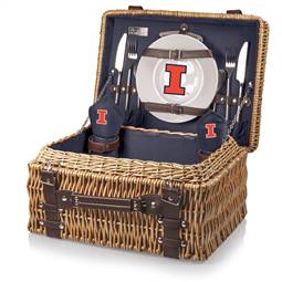 Illinois Fighting Illini Champion Picnic Basket