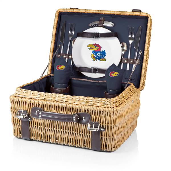 Kansas Jayhawks Champion Picnic Basket