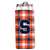 Syracuse Plaid Slim Can Coozie