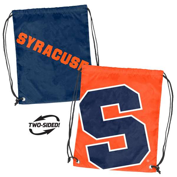 Syracuse University Orange Doubleheader Draw String Backsack