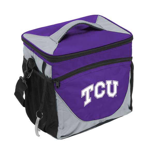 TCU Texas Christian University Horned Frogs 24 Can Cooler