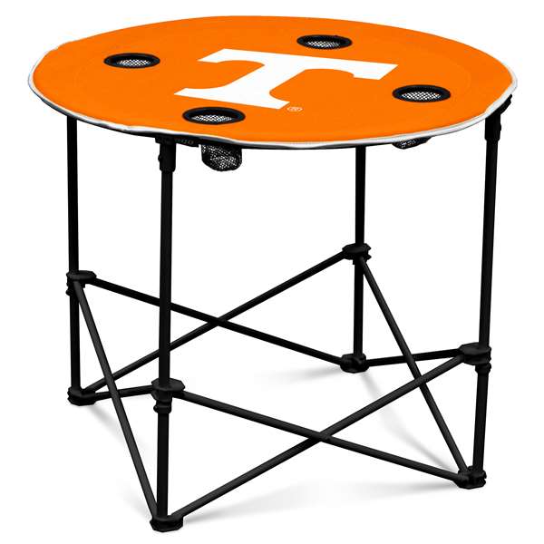 University of Tennessee Volunteers Round Folding Table with Carry Bag