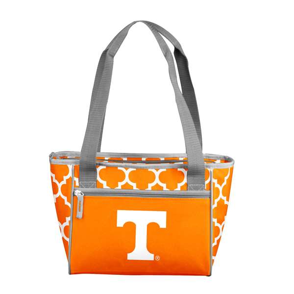 Tennessee Quatrefoil 16 Can Cooler Tote