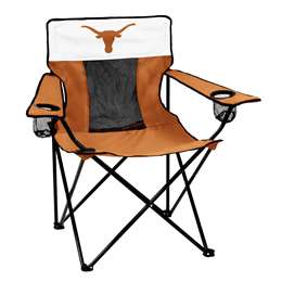 Texas Longhorns Elite Folding Chair with Carry Bag