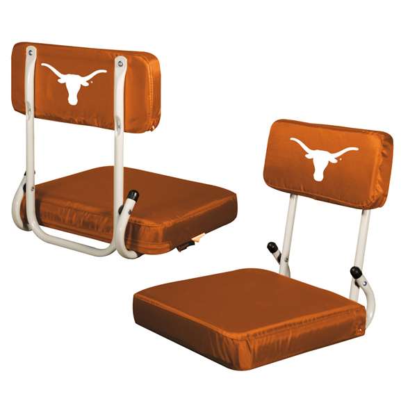 University of Texas Longhorns Folding Hard Back Stadium Seat - Bleacher Chair