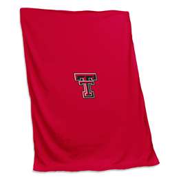 Texas Tech Red Raiders Sweatshirt Blanket Screened Print