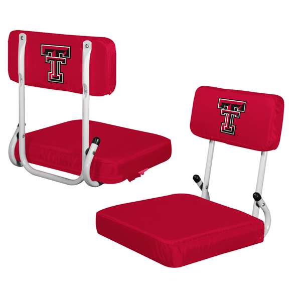 Texas Tech Red Raiders Folding Hard Back Stadium Seat - Bleacher Chair