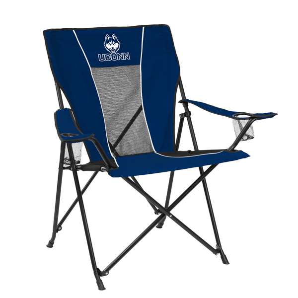 University of Connecticut Huskies Game Time Chair Folding Tailgate