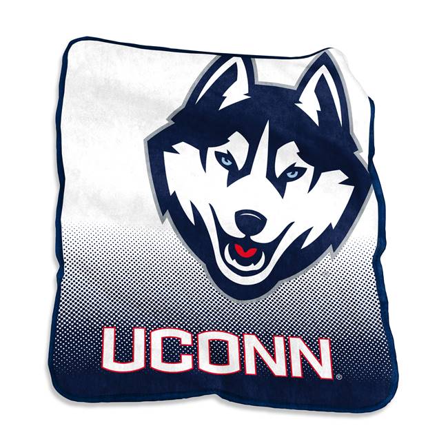 University of Connecticut Huskies Raschel Throw Blanket - 50 X 60 in.