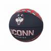 University of Connecticut UCONN Huskies Repeating Logo Youth Size Rubber Basketball