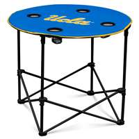 UCLA Bruins Round Folding Table with Carry Bag