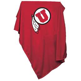 University of Utah UtesSweatshirt Blanket - 84 X 54 in.