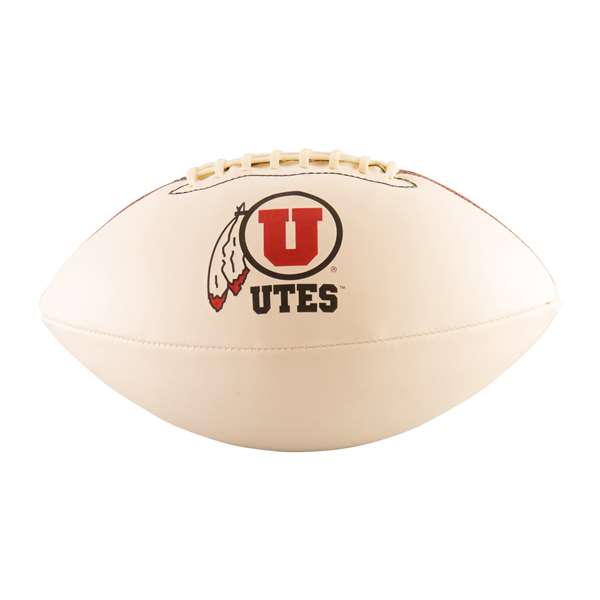 University of Utah Utes Official Size Autograph Football