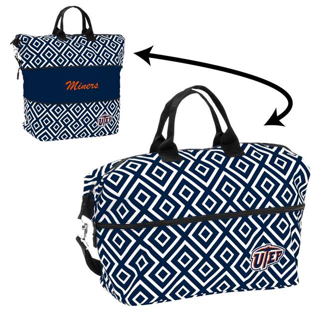 UTEP Miners Double Diamond Expandable Tote