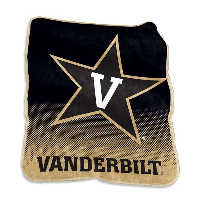 Vanderbilt University Comodores Raschel Throw Blanket - 50 X 60 in.