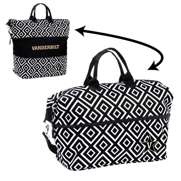 Vanderbilt University Commodores Expandable Tote Bag