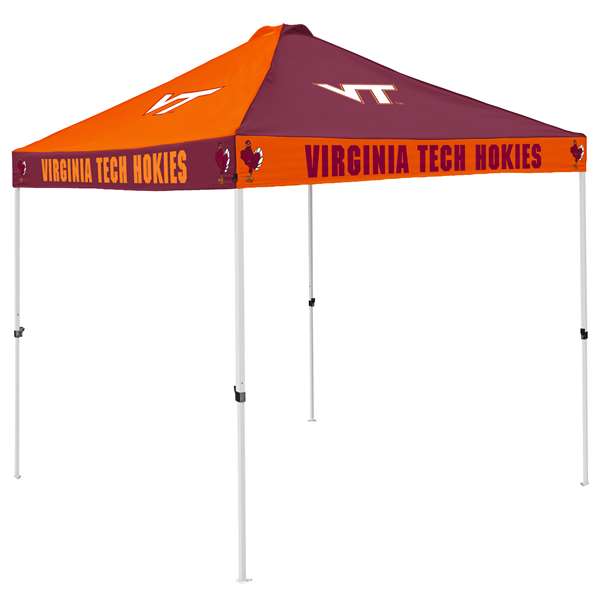 Virginia Tech Hokies Canopy Tent 9X9 Checkerboard