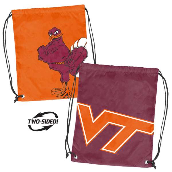 Virginia Tech Hokies Doubleheader Draw String Backsack