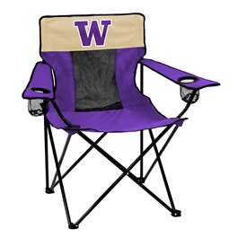 Washington Huskies Elite Folding Chair with Carry Bag