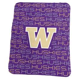 University of Washington Huskies Classic Fleece Blanket