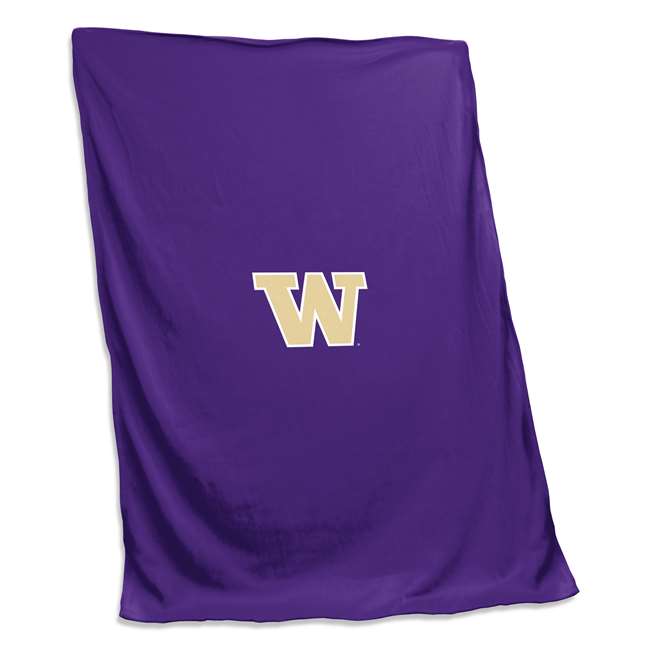 University of Washington Huskies Sweatshirt Blanket 84 X 54 inches