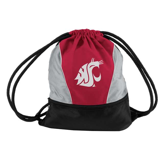 Washington State University Cougars Spirit Draw String Backpack Bag