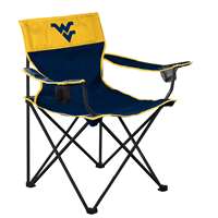 West Virginia Mountaineers Big Boy Folding Chair with Carry Bag