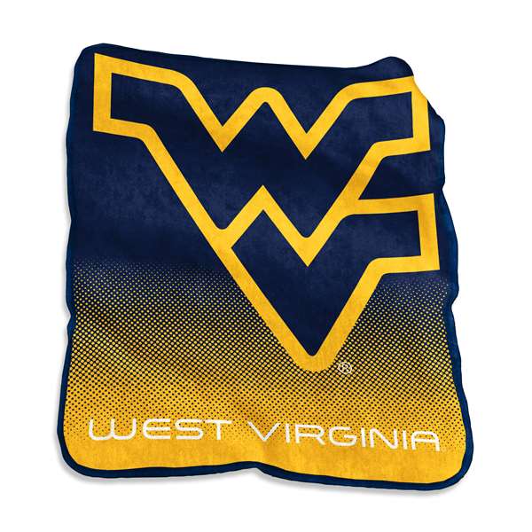 University of West Virginia Mountaineers Raschel Throw Blanket - 50 X 60 in.