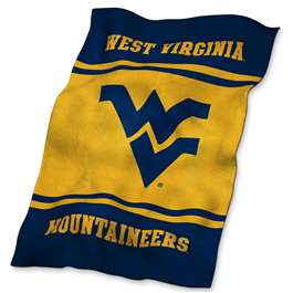 University of West Virginia Mountaineers UltraSoft Blanket 84 x 54 inches