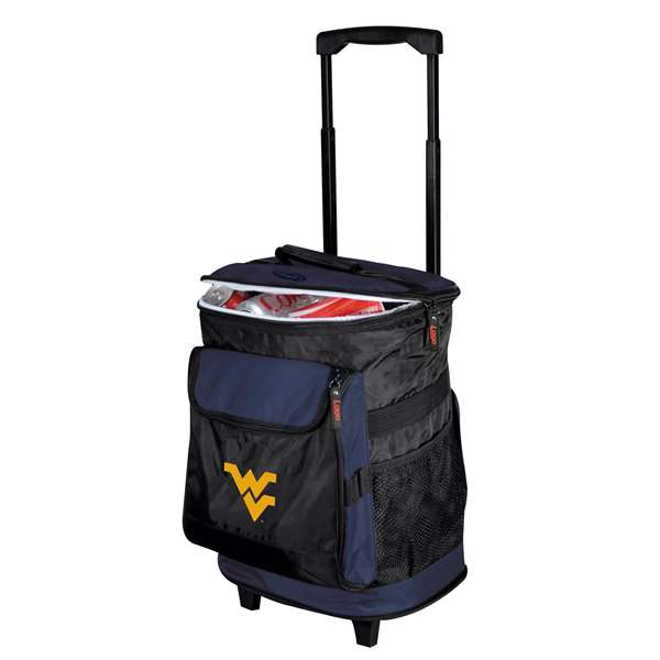 University of West Virginia Mountaineers 48 Can Rolling Cooler