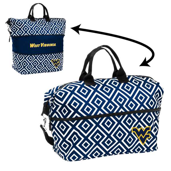 University of West Virginia Mountaineers Expandable Tote Bag
