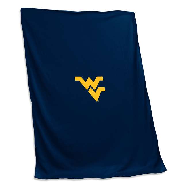 University of West Virginia Mountaineers Sweatshirt Blanket Screened Print