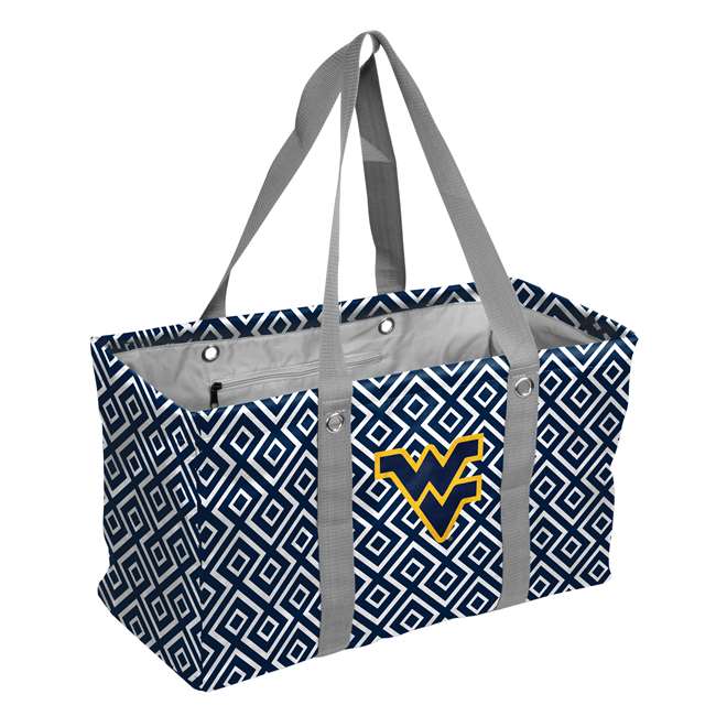 University of West Virginia Mountaineers  Double Diamond Picnic Caddy