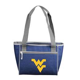 University of West Virginia Mountaineers Crosshatch 16 Can Cooler Tote Bag