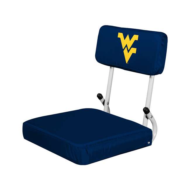 University of West Virginia Mountaineers Folding Hard Back Stadium Seat - Bleacher Chair