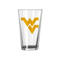 West Virginia 16oz Logo Pint Glass