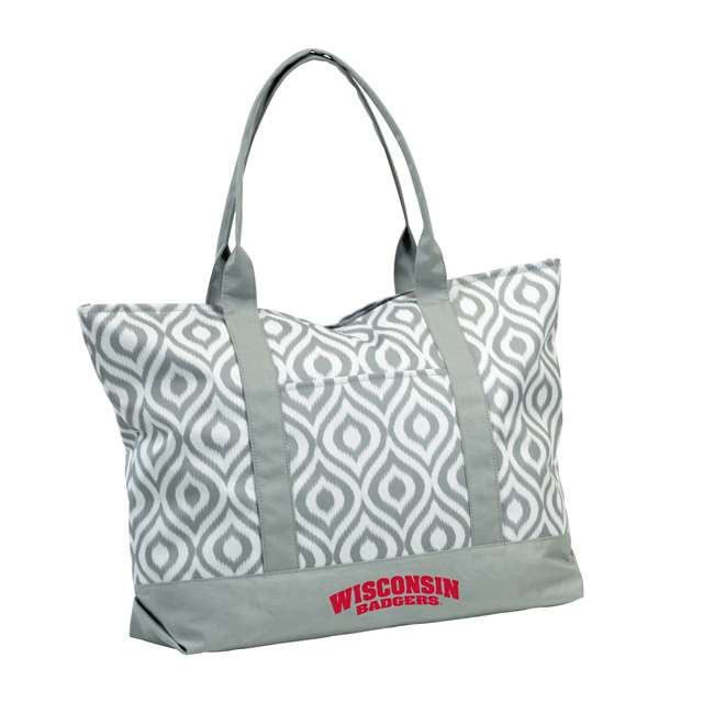 University of Wisconsin Badgers Ikat Tote 66K - Ikat Tote