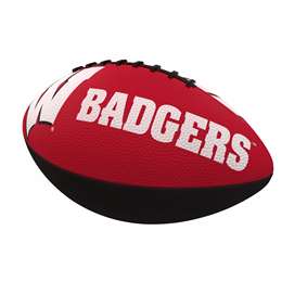 University of Wisconsin Badgers Junior Size Rubber Football