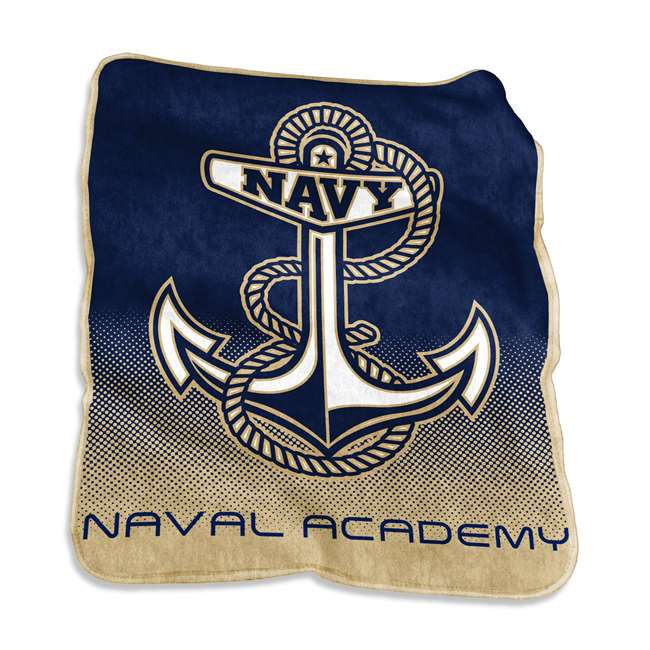 Naval Academy Raschel Thorw Blanket