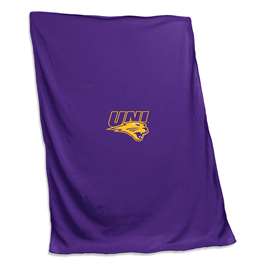 Logo Brands NCAA Northern Iowa Sweatshirt Blanket, Multicolor, One Size