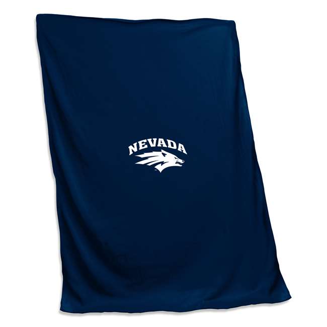 University of Nevada Sweatshirt Blanket 84 X 54 inches